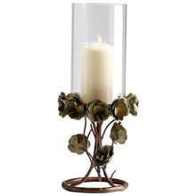 Cyan Design Leigh Green Rose Candle Holder