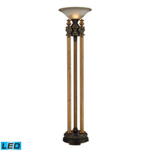 Dimond Lighting Athena Torchiere in Athena Bronze