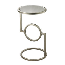 Dimond Home Mirrored Top Hurricane Side Table