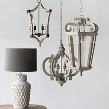 A&B Home Keene Ceramic Lamp Gray Shade