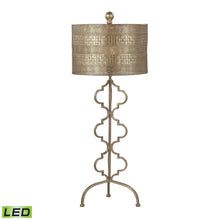 Dimond Lighting Metal Table Lamp in Gold Leaf