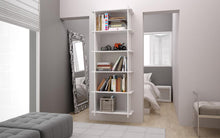 Accentuations by Manhattan Comfort Convenient Gisborne Bookcase 2.0 with 5 Shelves