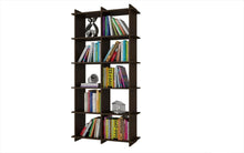 Accentuations by Manhattan Comfort Convenient Gisborne Bookcase 1.0 with 10 Shelves