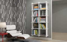 Accentuations by Manhattan Comfort Convenient Gisborne Bookcase 1.0 with 10 Shelves