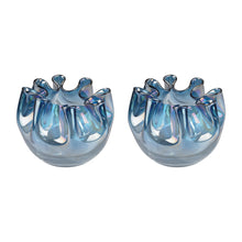 Dimond Home Splash Glass Vases - Set Of 2