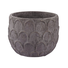Dimond Home Aged Powdered Lotus Petal-Carved Pot