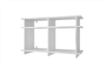 Accentuations by Manhattan Comfort Suitable Wellington TV Stand with 4 Open Shelves