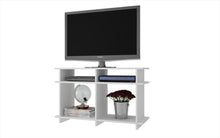 Accentuations by Manhattan Comfort Suitable Wellington TV Stand with 4 Open Shelves