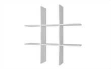 Accentuations by Manhattan Comfort Decorative Taranaki Tic - Tac Shelf with 6 Useful Shelves