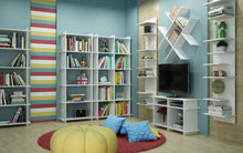 Accentuations by Manhattan Comfort Decorative Taranaki Tic - Tac Shelf with 6 Useful Shelves