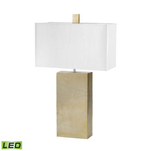 Dimond Lighting Cement Tower Table Lamp in Gold
