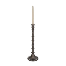 Dimond Home Gunmetal Bamboo Candleholder