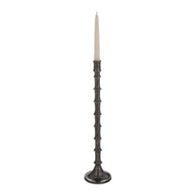 Dimond Home Gunmetal Bamboo Candleholder