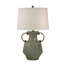 Dimond Lighting Antiqued Porcelain Table Lamp In Celadon Crackle
