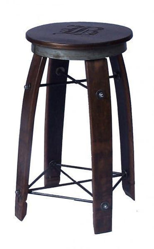 2-Day Designs 24 Daisy Stave Stool __007