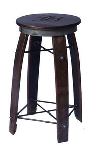2-Day Designs 24 Daisy Stave Stool __007