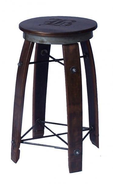 2-Day Designs 24 Daisy Stave Stool __007
