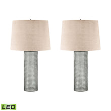 Dimond Lighting Glass With Wire Table Lamps - Set Of 2