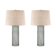 Dimond Lighting Glass With Wire Table Lamps - Set Of 2