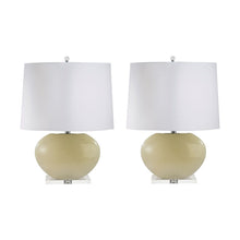 Dimond Lighting Blown Glass Oval Table Lamps - Set Of 2