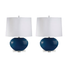 Dimond Lighting Blown Glass Oval Table Lamps - Set Of 2