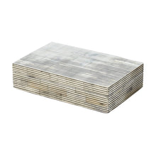 Dimond Home Pin Stripe Bone Box