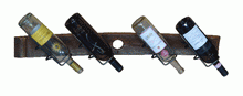 2-Day Designs 4 Bottle Horizontal Wall Rack __007