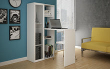 Accentuations by Manhattan Comfort Enchanting Ast Smart Desk with 6 Shelves