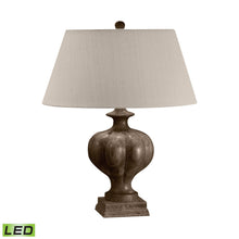 Dimond Lighting Bonita Fluted Dark Solid Wood Table Lamp