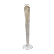 Dimond Home Antique Silver Mercury Glass Ribbed Candleholder