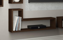 Accentuations by Manhattan Comfort Barabs Tetris "L" Shaped Floating Wall Mount