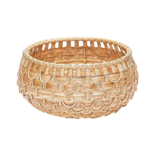 Dimond Home Natural Fish Scale Basket