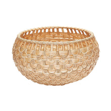 Dimond Home Natural Fish Scale Basket