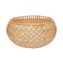 Dimond Home Natural Fish Scale Basket