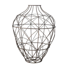 Dimond Home Wire Vessel In Russet