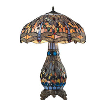 Dimond Lighting Dragonfly 3 Light Table Lamp In Dark Bronze