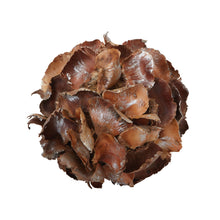 Dimond Home Silver Gilt Palm Petal Ball