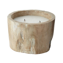 Dimond Home White Pepper Log Candle