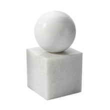 Dimond Home Marble Minimalist Bookend
