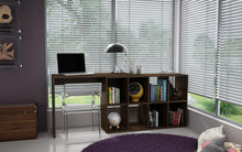 Accentuations by Manhattan Comfort Taranto Cubby Desk with 8 Shelves