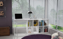 Accentuations by Manhattan Comfort Taranto Cubby Desk with 8 Shelves