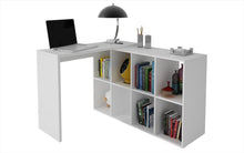 Accentuations by Manhattan Comfort Taranto Cubby Desk with 8 Shelves