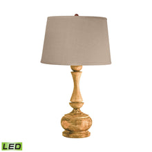 Dimond Lighting Distressed Acacia Wood Table Lamp