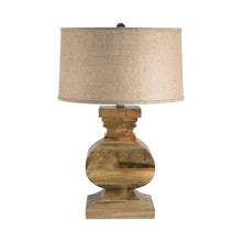 Dimond Lighting Curved Block Solid Wood Table Lamp