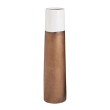 Dimond Home Dip Two-Tone Ceramic Tubular Vases