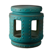 Dimond Home Throne Stool In Copper Patina & Black Acid