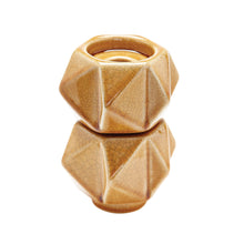 Dimond Home Antique Gold Small Ceramic Star Candle Holder- Set Of 2