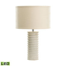 Dimond Lighting Mint Sand Stone Round Ribed Table Lamp