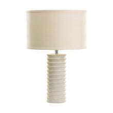 Dimond Lighting Mint Sand Stone Round Ribed Table Lamp