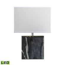 Dimond Lighting Grey Marble Square Table Lamp